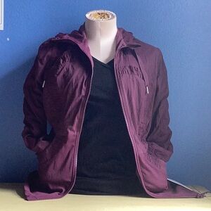 Plum purple Lululemon dance studio jacket